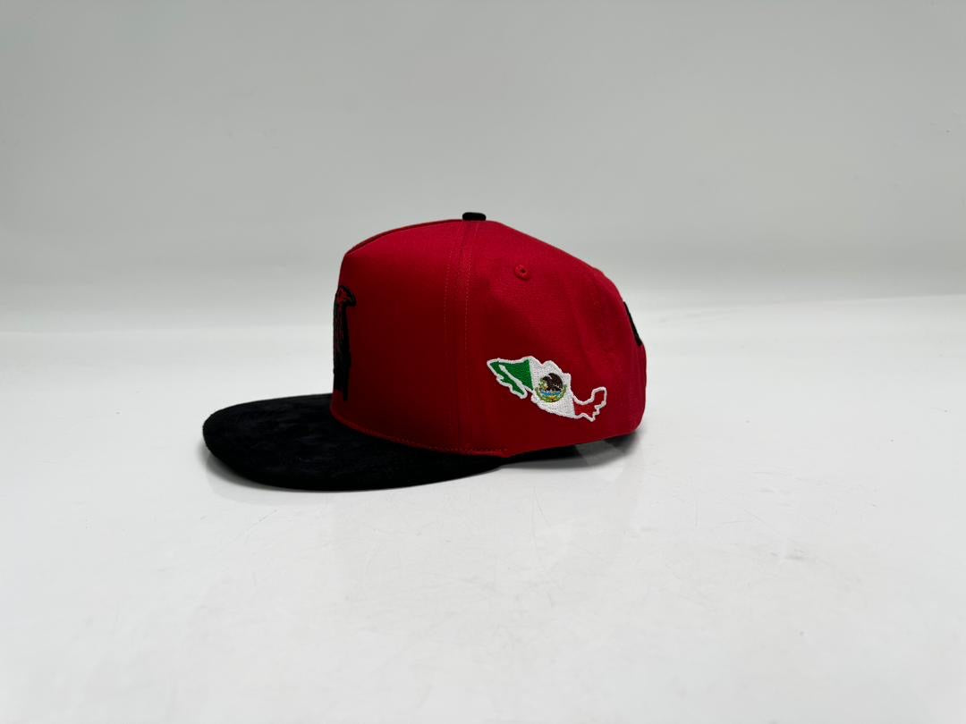 Gallo Red/Black  Suede Brim Gallo